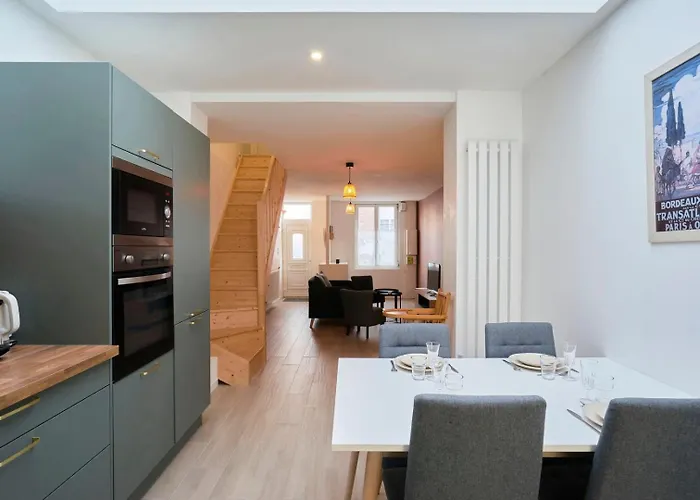 House In Near Euratech Private Terrace. Affittacamere Lilla